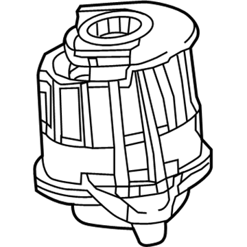 Mercedes-Benz 222-240-46-17 Engine Support