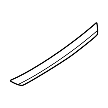 Mercedes-Benz 254-743-00-00 Trim Molding