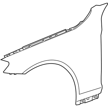 Mercedes-Benz 222-880-02-18 Fender