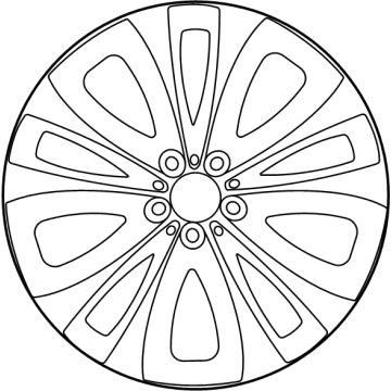 Mercedes-Benz 167-401-07-00-7X21 Wheel, Alloy