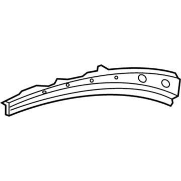 Mercedes-Benz 219-630-01-25 Roof Rail Reinforcement