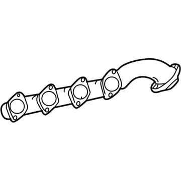 Mercedes-Benz 113-140-04-09 Exhaust Manifold