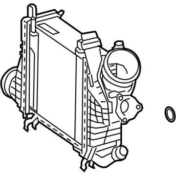 Mercedes-Benz 264-090-53-00 Intercooler
