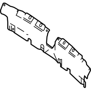 Mercedes-Benz 172-646-00-00 Rear Body Reinforcement