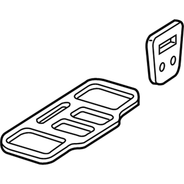 Mercedes-Benz 164-835-02-98 Evaporator Assembly Seal