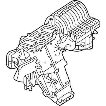 Mercedes-Benz R350 A/C Evaporator Core - 251-830-12-60