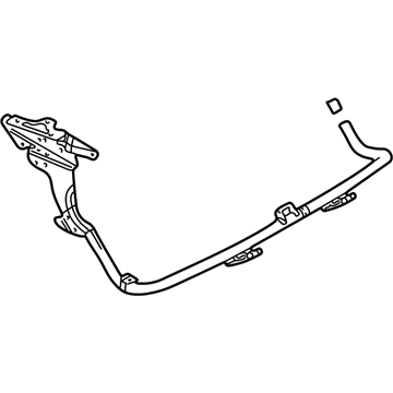 2000 Mercedes-Benz SLK230 Door Hinge - 170-750-00-72