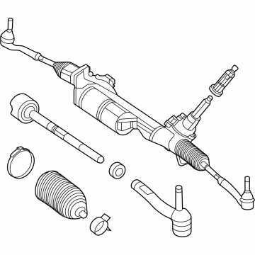 Mercedes-Benz 167-460-49-01 Steering Gear