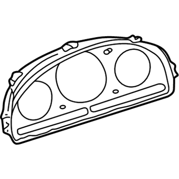 2001 Mercedes-Benz ML55 AMG Instrument Cluster - 163-540-01-23