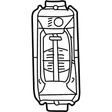 Mercedes-Benz 163-820-00-10 Instrument Light Rheostat