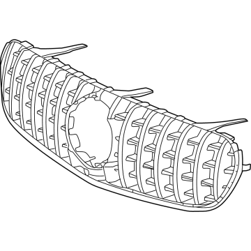 Mercedes-Benz 253-888-75-00 Grille Assembly