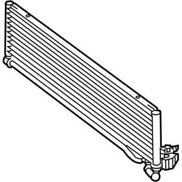 Mercedes-Benz E550 Automatic Transmission Oil Cooler - 099-500-04-00