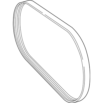 2020 Mercedes-Benz CLA35 AMG Drive Belt - 002-993-11-96