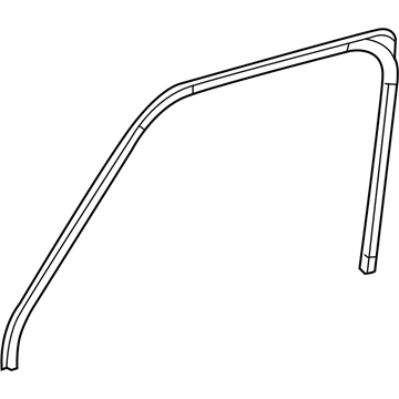 Mercedes-Benz G63 AMG Weather Strip - 463-720-18-03