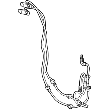 Mercedes-Benz S550 ABS Wheel Speed Sensor - 222-540-67-11