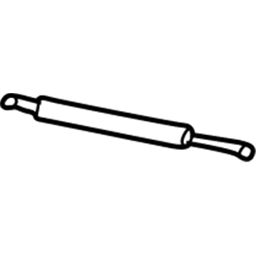 2002 Mercedes-Benz E320 Lift Support - 001-980-80-64-64