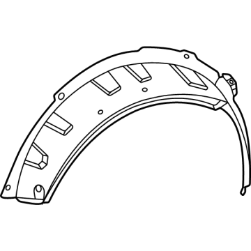 Mercedes-Benz 297-630-32-00 Outer Wheelhouse