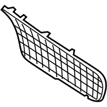 Mercedes-Benz 253-888-16-00 Grille Cover