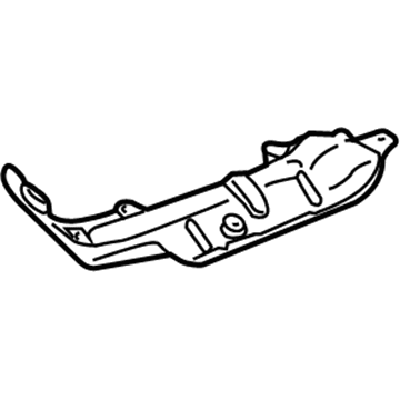 Mercedes-Benz SLK300 Exhaust Heat Shield - 171-682-07-71