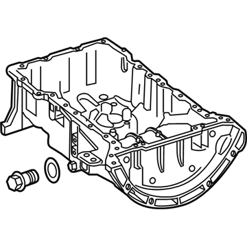 2019 Mercedes-Benz GLA45 AMG Oil Pan - 133-010-12-01