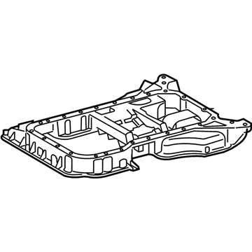 Mercedes-Benz CLK320 Oil Pan - 112-014-14-02