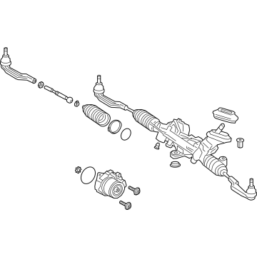 Mercedes-Benz 247-460-72-01 Steering Gear