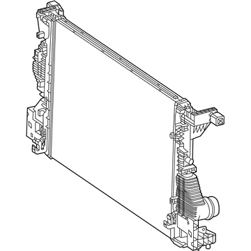 2022 Mercedes-Benz A220 Intercooler - 247-500-61-00-68