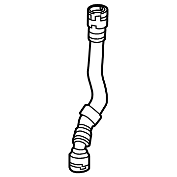 Mercedes-Benz AMG GT 63 S Radiator Hose - 290-501-46-00