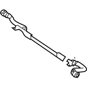 Mercedes-Benz 290-501-63-00 Rear Hose