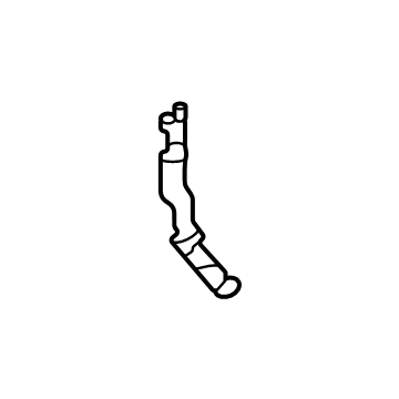 Mercedes-Benz 290-504-01-00 Auxiliary Cooler Lower Bracket