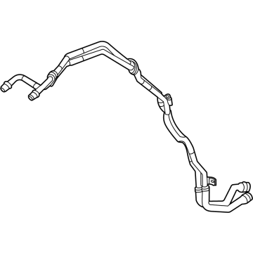 Mercedes-Benz GLS580 Radiator Hose - 167-501-94-03