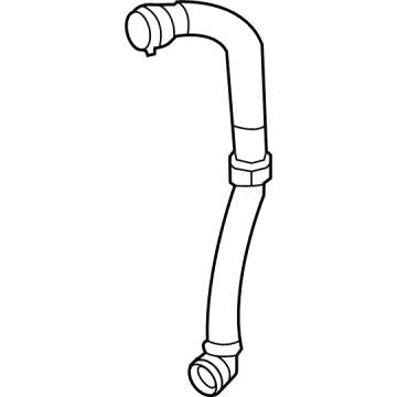 2021 Mercedes-Benz GLE63 AMG S Radiator Hose - 167-501-13-00