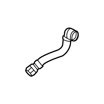 Mercedes-Benz GLE450 Radiator Hose - 167-501-36-00