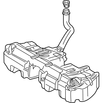 Mercedes-Benz CLK430 Fuel Tank - 202-470-80-01