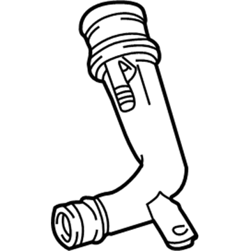 1997 Mercedes-Benz C280 Fuel Filler Hose - 202-470-14-89