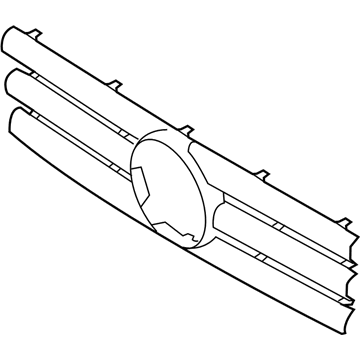 Mercedes-Benz 463-888-12-15 Trim Bar