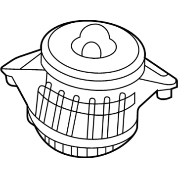 Mercedes-Benz 167-240-69-00 Engine Support