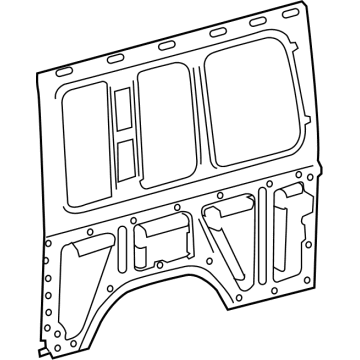 Mercedes-Benz 906-636-43-60 SIDE PANEL