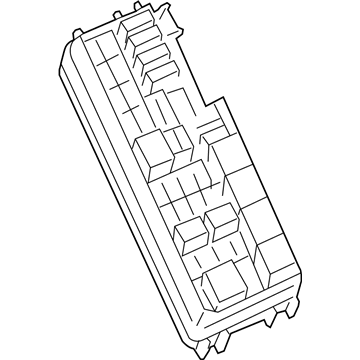 2006 Mercedes-Benz R500 Fuse Box - 164-540-30-72