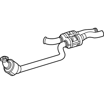 Mercedes-Benz 204-490-27-19-80 Catalytic Converter