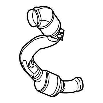 Mercedes-Benz 232-490-05-00 Catalytic Converter