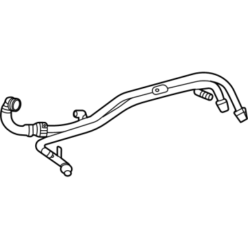 Mercedes-Benz 176-203-12-00 Coolant Hose