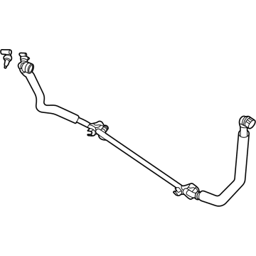 Mercedes-Benz 167-501-98-02 Coolant Hose