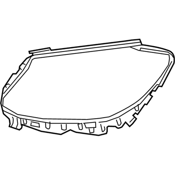 Mercedes-Benz 205-826-09-00-64 Headlamp Assembly Gasket