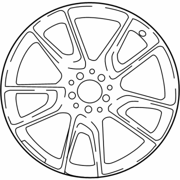 Mercedes-Benz 167-401-06-00-7X45 Wheel, Alloy