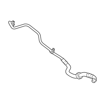 Mercedes-Benz 166-500-31-72 Oil Feed Tube