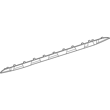 Mercedes-Benz 156-698-06-00 Center Molding