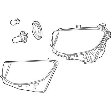 2019 Mercedes-Benz GLC300 Daytime Running Lights - 253-820-20-61