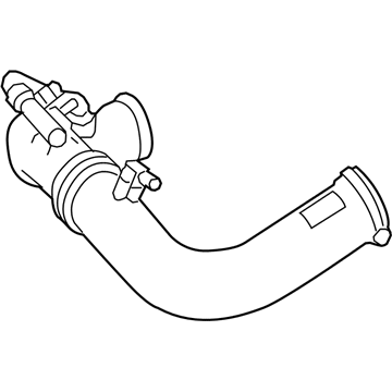 Mercedes-Benz 272-140-02-12 Intake Pipe