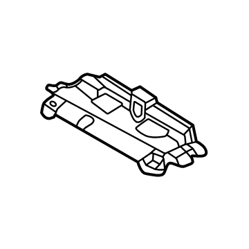 Mercedes-Benz 223-695-03-00 Speaker Grille Center Bracket